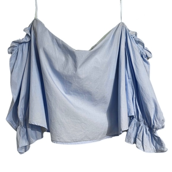 Zara Off The Shoulder Blouse - Picture 10 of 11